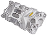 Intake Manifold for 1955-1986 Small Block Chevy 262-400, Dual Plane [Satin]