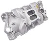 Intake Manifold for 1955-1986 Small Block Chevy 262-400, Dual Plane [Satin] - image 3