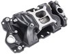 Cool Gap Intake Manifold for 1955-1996 Small Block Chevy, Dual Plane [Black] - image 3