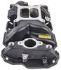 Cool Gap Intake Manifold for 1955-1996 Small Block Chevy, Dual Plane [Black] - image 4