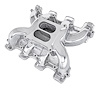 Mid-Rise Dual Plane Intake Manifold for GM LS1/LS2/LS6 with Cathedral Port Heads [Polished]