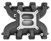Mid-Rise Dual Plane Intake Manifold for GM LS1/LS2/LS6 with Cathedral Port Heads [Black] - image 2
