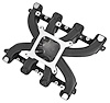 Mid-Rise Single Plane Intake Manifold for GM LS1/LS2/LS6 with Cathedral Port Heads [Black] - image 1