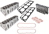 Cylinder Head Kit for GM LS1, LS2 & LS6 Engines [Cathedral Port] - image 1