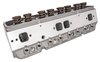 Small Block Chevy Aluminum Cylinder Head for use with Hydraulic Flat Tappet Cam [195 cc Intake Ports, Angled Spark Plug Style] - image 4
