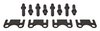 Small Block Chevy Aluminum Cylinder Head for use w/Hydraulic Flat Tappet Cam [205 cc Intake Ports, Straight Spark Plug Style] - image 3