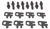 Small Block Chevy Aluminum Cylinder Head for use with Hydraulic Flat Tappet Cam [205 cc Intake Ports, Angled Spark Plug Style] - image 3