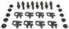 Small Block Ford Aluminum Cylinder Head for use with Hydraulic Flat Tappet Cam [185 cc Intake Ports] - image 3