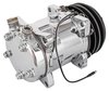 SD508 Air Conditioner Compressor w/Double V-Groove Pulley [Chrome Finish] - image 3