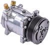 SD508 Air Conditioner Compressor w/7-Groove Serpentine Pulley [Natural Finish] - image 2