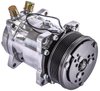 SD508 Air Conditioner Compressor w/7-Groove Serpentine Pulley [Polished Finish] - image 2