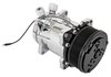SD508 Air Conditioner Compressor w/7-Groove Serpentine Pulley [Chrome Finish] - image 2