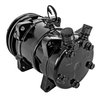 SD508 Air Conditioner Compressor w/Double V-Groove Pulley [Black Finish] - image 4