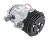 SD7 Air Conditioner Compressor, Peanut-Style w/6-Groove Serpentine Pulley [Chrome Finish] - image 2