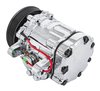 SD7 Air Conditioner Compressor, Peanut-Style w/6-Groove Serpentine Pulley [Chrome Finish] - image 4