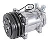 SD508 Air Conditioner Compressor w/Double V-Groove Pulley [Polished Finish] - image 1