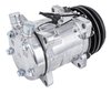 SD508 Air Conditioner Compressor w/Double V-Groove Pulley [Polished Finish] - image 3