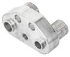 Straight A/C Compressor Manifold for Sanden SD-7 Style A/C Compressor [Polished] - image 3