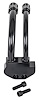 Curved A/C Compressor Manifold for Sanden SD-7 Style A/C Compressor [Black] - image 1