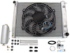 Aluminum Radiator System for 1982-1993 S10 V8 Conversion Small Block Chevy, Automatic Transmission