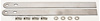 Mounting Tab Kit for 555-51963 12" O.A.L. x 1" Wide - image 1