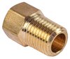Straight Brass Fitting [1/4 in. NPT Male x 5/16 in. Inverted Flare (1/2 in.-20 Thread)] - image 3