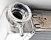 Ford/Chrysler-Style Aluminum Radiator 2 Row, 1" Core - image 3