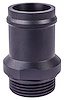 Threaded Radiator Fitting [1 1/4 in. OD, Black] - image 1