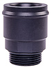 Threaded Radiator Fitting [1 3/4 in. OD, Black] - image 1