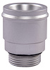 Threaded Radiator Fitting [1 3/4 in. OD, Matte Silver] - image 1