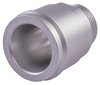 Threaded Radiator Fitting [1 3/4 in. OD, Matte Silver] - image 2