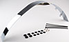 Chrome Fan Shroud 3" wide - image 2
