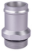 Threaded Radiator Fitting [1 1/4 in. OD, Matte Silver] - image 1