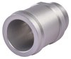 Threaded Radiator Fitting [1 1/2 in. OD, Matte Silver] - image 2
