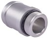 Threaded Radiator Fitting [1 1/2 in. OD, Matte Silver] - image 3