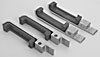 Universal Aluminum Radiator Mounting Brackets with Urethane Pads - image 3