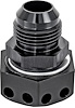Vented AN Breather Fitting [-12 AN, Black] - image 1