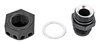 Vented AN Breather Fitting [-12 AN, Black] - image 3