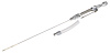 Flexible Engine Oil Dipstick for 1955-1979 Small Block Chevy [Polished] - image 1