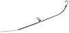 Engine Oil Dipstick for 1980-1985 Chevy Small Block Engines [Chrome] - image 1