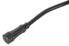 Engine Oil Dipstick and Tube Kit w/Billet Aluminum Handle for 1955-1979 Chevy Small Block V8 Engines [Black] - image 2