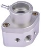 Intake Manifold Coolant Filler Neck Kit [Clear Anodized Billet Aluminum] - image 2