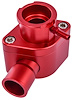 Intake Manifold Coolant Filler Neck Kit [Red Anodized Billet Aluminum] - image 1