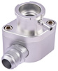 Intake Manifold Coolant Filler Neck Kit [Clear Anodized Billet Aluminum] - image 1
