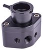 Intake Manifold Coolant Filler Neck Kit [Black Anodized Billet Aluminum] - image 3