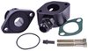 Intake Manifold Coolant Filler Neck Kit [Black Anodized Billet Aluminum] - image 4