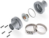 In-Line Thermostat Housing Kit  with 195 Degree Thermostat - image 1