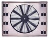 Universal Single 16 in. Electric Cooling Fan with 23 3/4 in. L x 18 3/4 in. H Aluminum Shroud - image 4