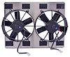 Universal Dual 11 in. Electric Cooling Fans with 23 3/4 in. L x 18 3/4 in. H Aluminum Shroud - image 1