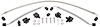 GM LS Coolant Crossover Kit -4 AN Steam Hole Fittings - image 1